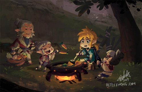 Porn bettykwong: Some Breath of the Wild speedpaints photos