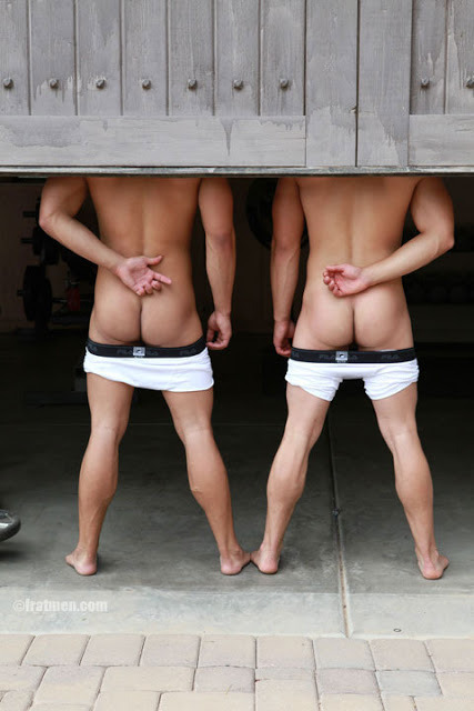 imsteve261:   augustdogust:  Micky&Ajay  I wanna suck twin dicks   Them pretty boys ;))