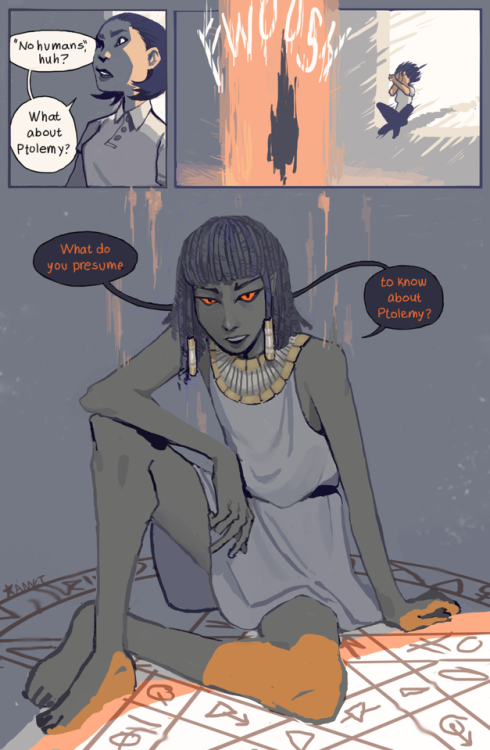 ametalias:I’ve been wanting to adapt a scene from Bartimaeus for YEARS and it hasn’t happened yet bu