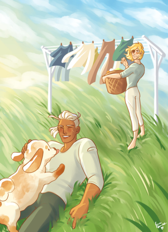 fireemblazem:first dimidue of the new year! in which they settle down and live their