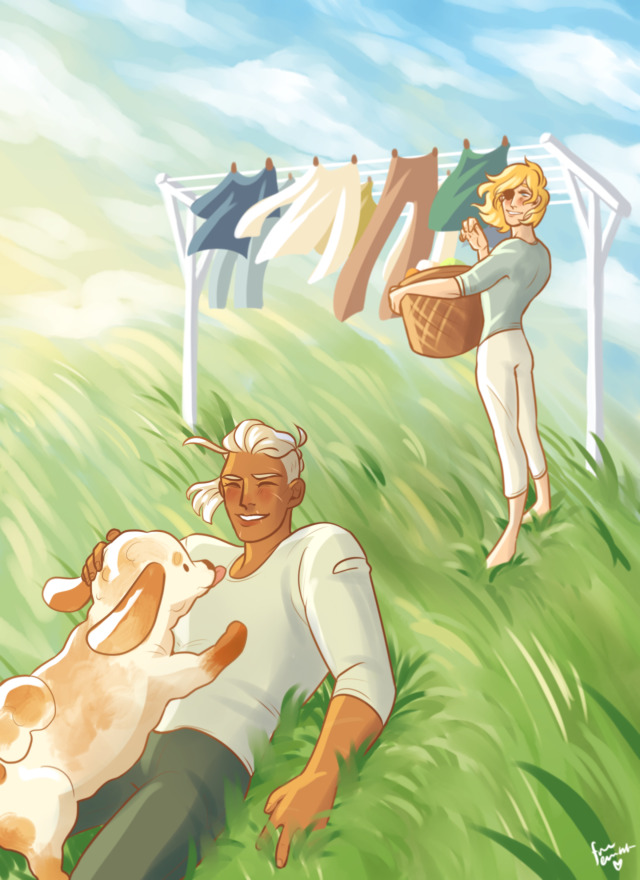 fireemblazem:first dimidue of the new year! in which they settle down and live their