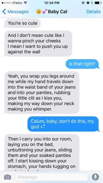 AU: Calum missing you on tour