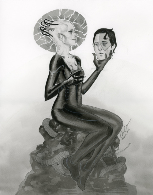 kevinwada:  Borg QueenPHXCC 2015 commission