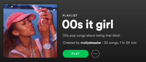 Anyway Here Are Some Oddly Specific Pop/hip Hop Playlists For Self Care