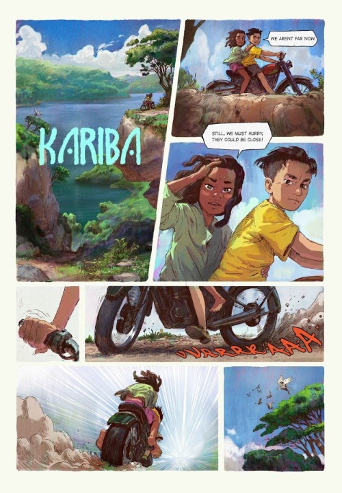 rejectedprincesses - KARIBA - the Graphic Novel Kickstarter!Hey...
