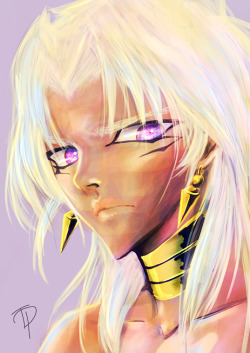 thiefprincess:  quick sketch of Marik….aaah what a great distraction