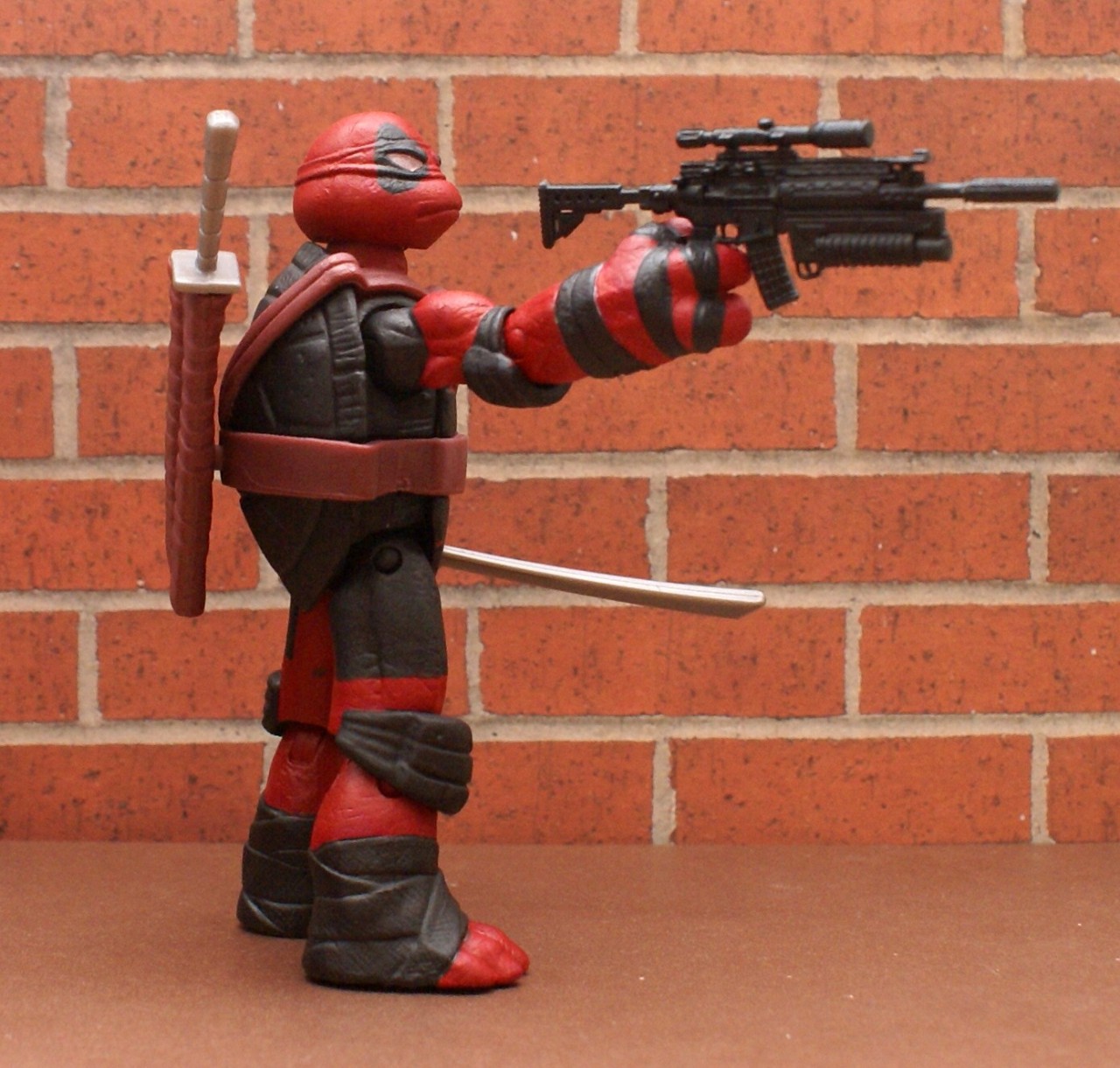goose360:  TMNT Deadpool This and more of my work on Facebook at Fourth and Goal