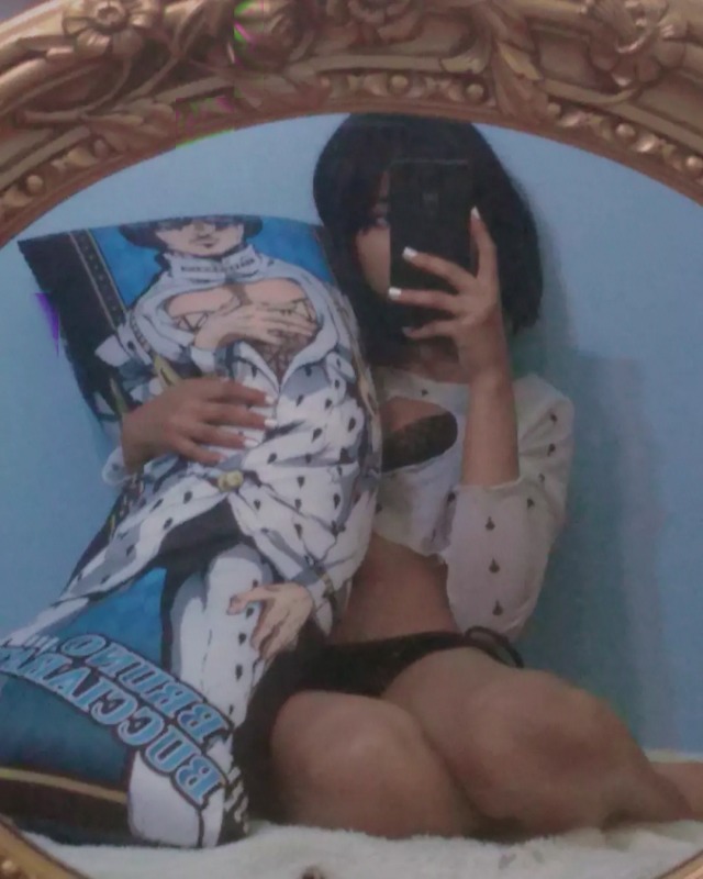 Swimsuit~ ft my Bruno pillow💕