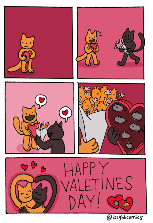 Valentines Day Comic!!!! Hey follow me on instagram and twitter!!