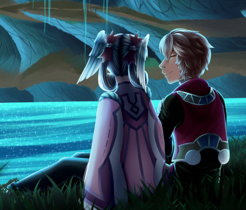 freakburger: Eryth Sea at night is so pretty! Best viewed in a new tab c: