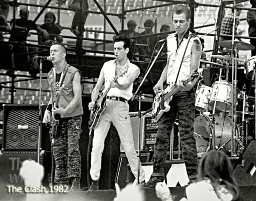 The Clash At Rich Stadium ,Orchard Park, NY, September 26, 1982.