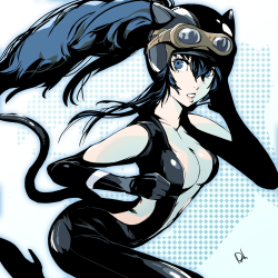 Brinkofmemories:naoto Shirogane In Kat’s Spy Outfit From Gravity Rush! As Requested