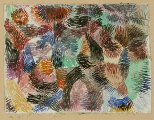 Met-Modern-Art: Libido Of The Forest By Paul Klee By Paul Klee, Modern And Contemporary