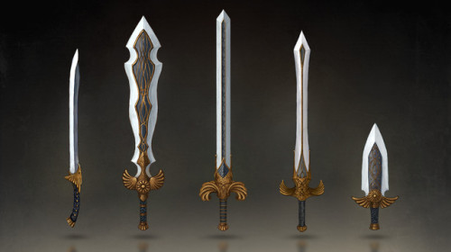 Paladin Swords byAnna Koltsova