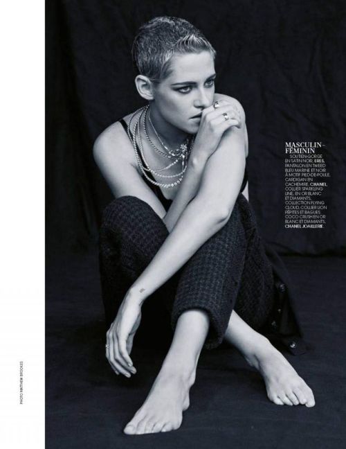 Kristen Stewart for Madame Figaro October 2017 by Matthew Brookes