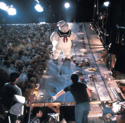 historicaltimes: The original movie set of Ghostbusters, 1984. via reddit 