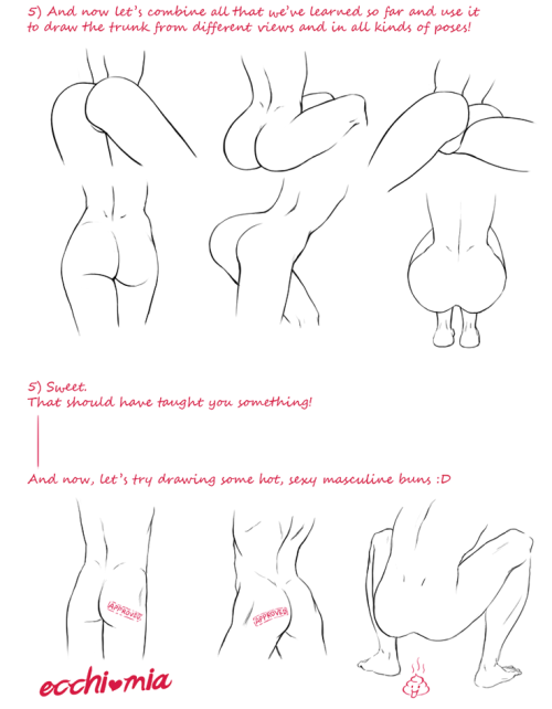 anatoref:  How to Draw a Damn Fine AssTop Image, Row 5 & 6Row 2:  Drawing People by Barbara Bradley  Row 3Row 4Row 5Bottom Image   Been a while since I read how to draw a fine ass.. Might as reblog this for others to see.