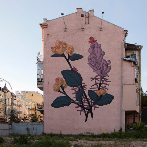 thcrstlshp:New mural by our buddy Pastel in Kiev, Ukraine!