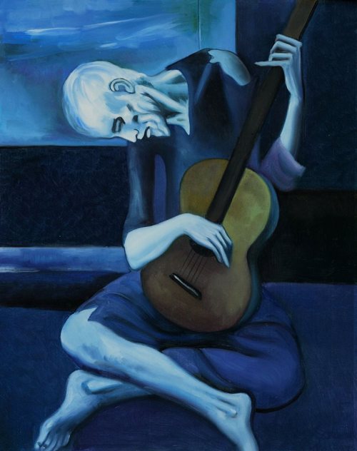 Il vecchio chitarrista - Pablo Picasso