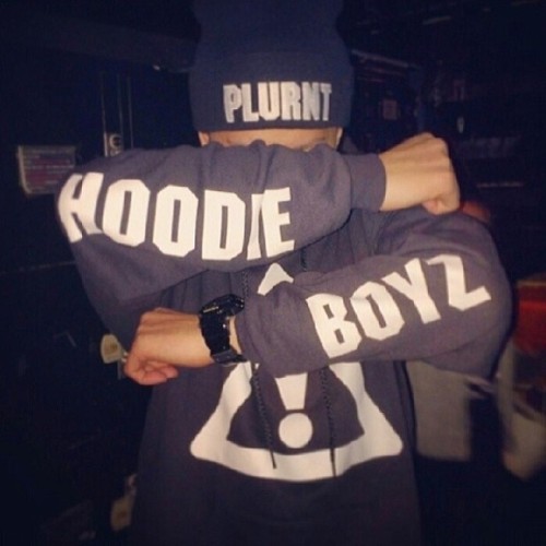 flosstradamus:  ⚠️⚠️⚠️ HOODIE BOYZ RIDE OR DIE FOR THIS #PLURNT SHIT! #HDYBYZ ⚠️⚠️⚠️