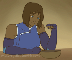 motorcyclles:a little korra animation :)I don’t want to draw hands ever again&lt;3