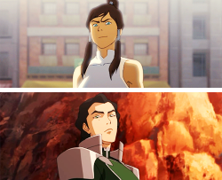callmekuvira:It’s like Korra has to deal with overcoming a version of her past self. - Mike DiMartinoboth of them are hot~ &lt;3