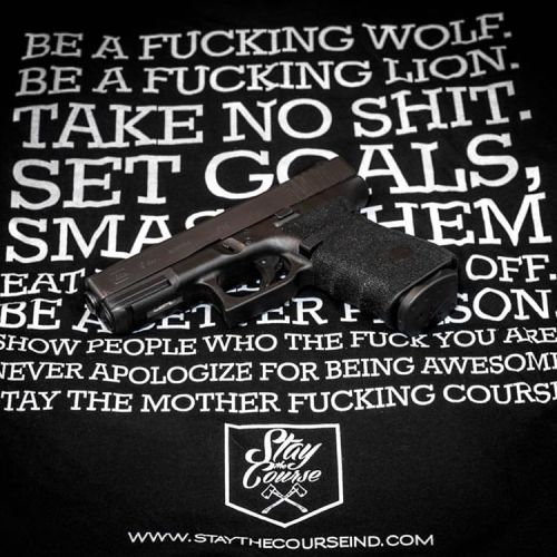 The manifesto! (posted by @supra930) #glockfanatics #glockperfection #staythecourse #manifesto #trut