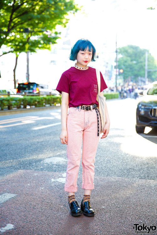 tokyo-fashion - 18-year-old Japanese fashion student Hikari in...