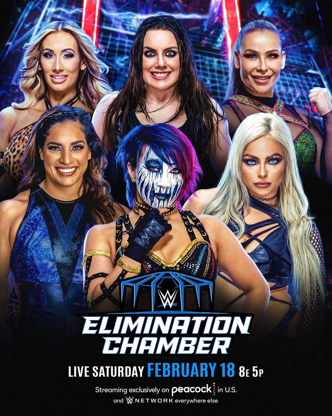 WWE Women ⭕, Women's Elimination Chamber Match Winner faces...