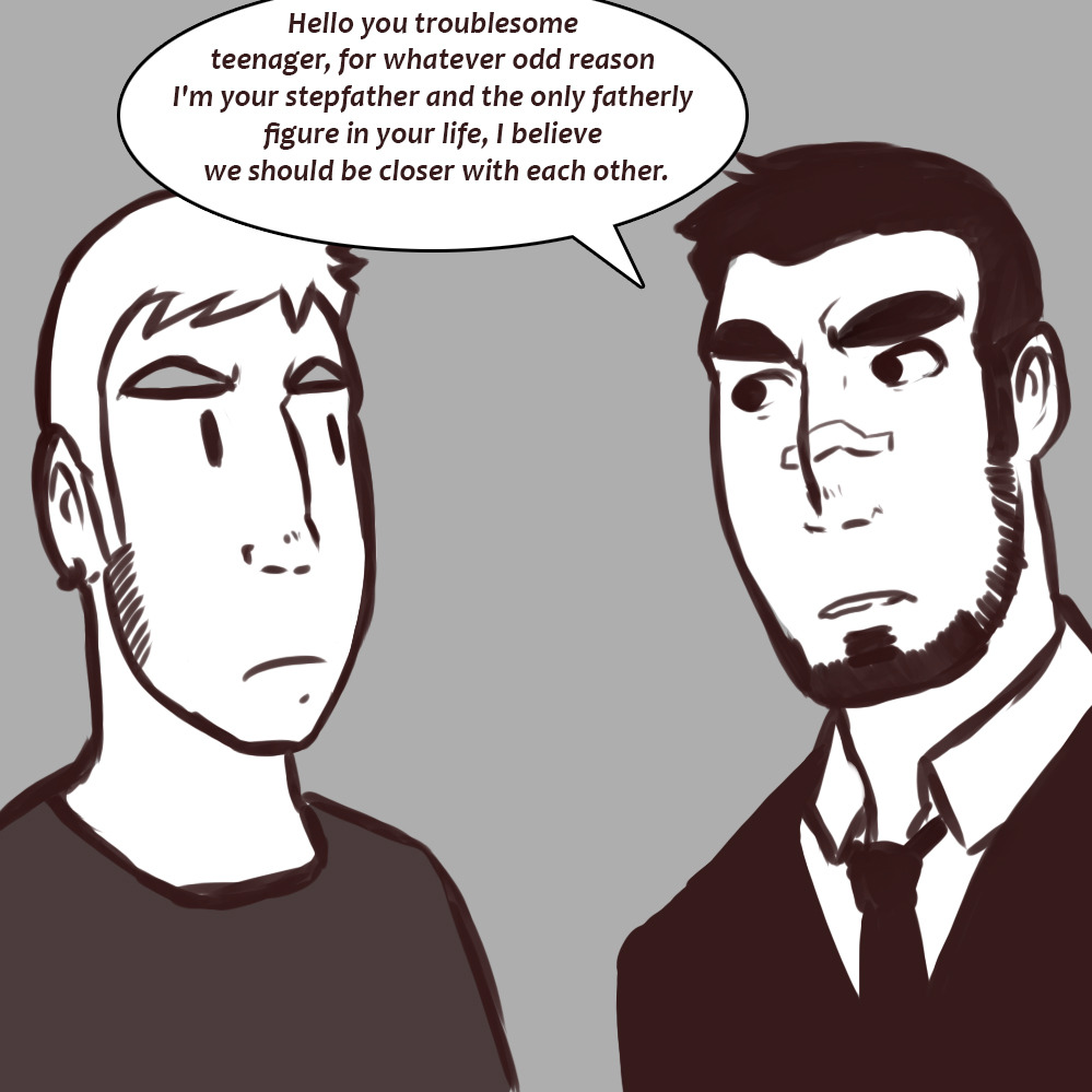 witch-doctor-anfelo:  Bara Logic # 08  &ldquo;Bonding time with your stepfather&rdquo;