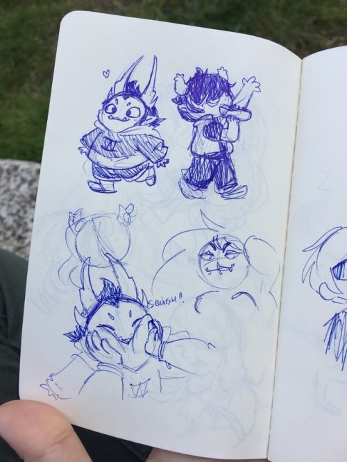 Some doodles from today