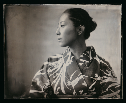 Natsuki4x5 tintype, 2014