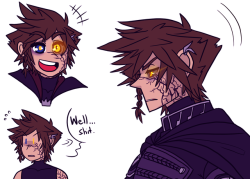 Destiny-Islanders:  Thanks, Anon! Here Are Some More Wor!Sora Doodles For You! :&Amp;Gt;