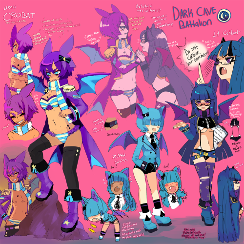 hopebiscuit:  Dark Cave Battalion Concept Art. Earn your Max happiness panties through the strict dark cave program! Services include: Super Sonic training, ComBat basics, Flight class, Repel awareness and many more. Enlist today! 