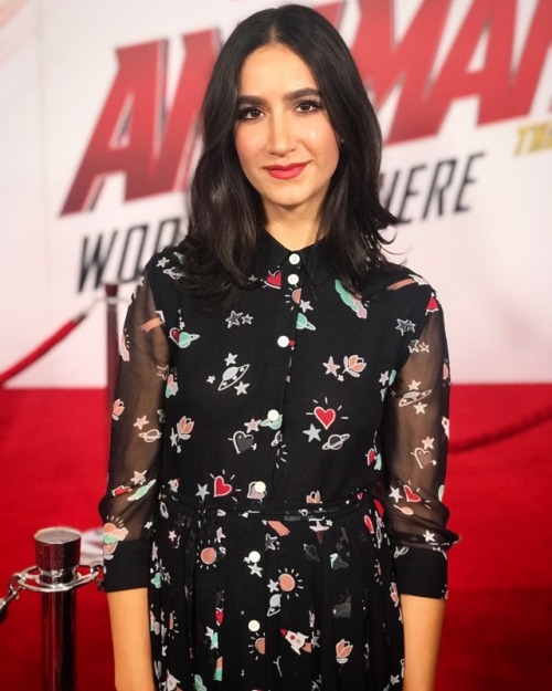 pseudofaker: @theboldtypetv Nikohl Boosheri rockin’ a bold fit at the #AntManAndTheWasp⁠ ⁠ Wor