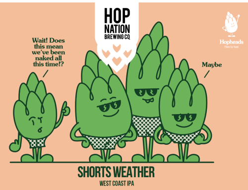 Artwork for the Hopheads collaboration with Hop Nation