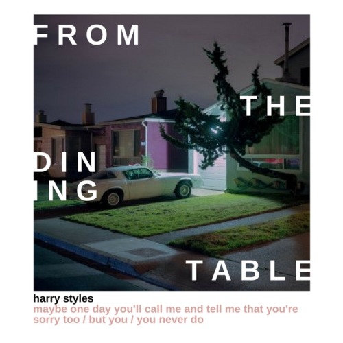 qiu-jin: HARRY STYLES, HARRY STYLES (2017) i. meet me in the hallway ii. sign of the times iii. caro