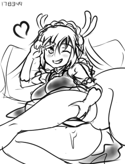 Finally Got Around To Start Sketching On The Promised Patreon Tohru Drawing:di Usually