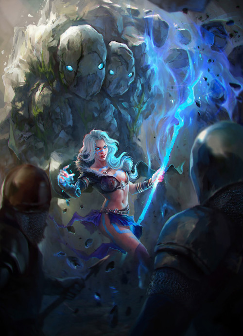 Stone defender  Valeria Dryzhak www.artstation.com/artwork/PJnYo