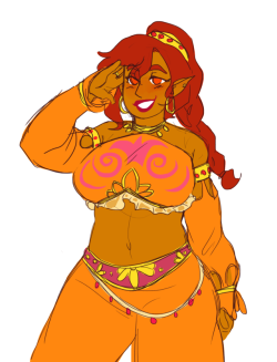 mcsiggy: Patreon A Gerudo!Seirath i drew and colored a bit ago 6u6 