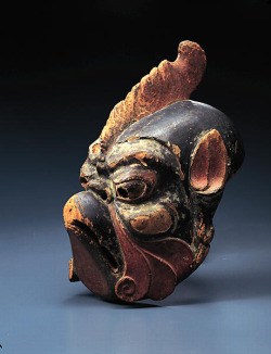 japaneseaesthetics:  Gigaku Mask Karura (Garuda).