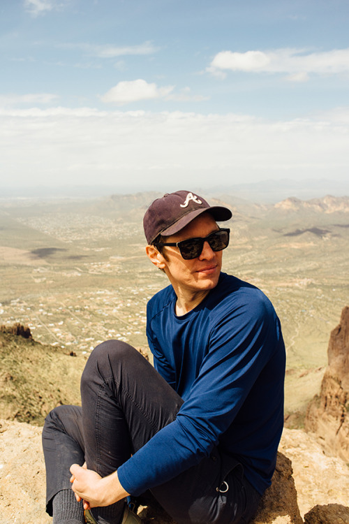 On top of Flatiron w/ Blake a few weekends ago. Took a bunch of pictures, this is the only one I lik