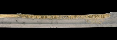 art-of-swords:FalchionDated: circa 1490Culture: ItalianMedium: steel, engraved, etched, and partly g