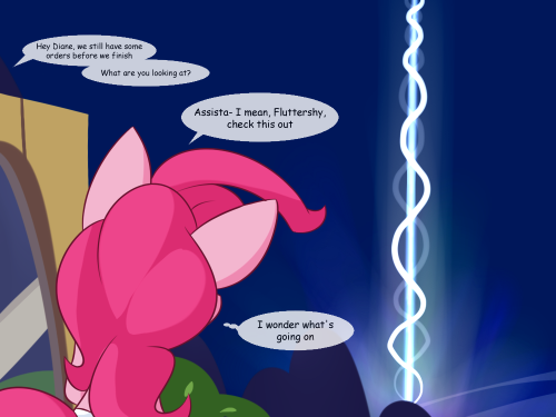 yetanotherpinkieblog:(Starring one of the mod’s OCs out scoutin’ Mod also needs to read   @ask-king-sombra​ sometime already)