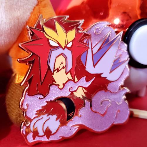 retrogamingblog2:Fire Pokemon Pins made by Spectrolite