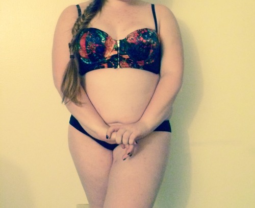 moaningxx:  electricsexdoll:  underweartuesday:   Thank goodness for Tumblr. Because of wonderful blogs like this (and many others), I have learned to be comfortable and proud of my body. As you can see, I’m still a little shy when it comes to showing
