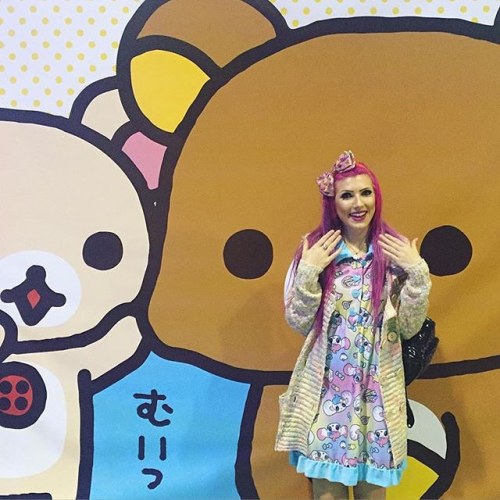 Beautiful princess @lyptus_ spotted at #AnimeImpulse wearing our #JapanLA x Peropero Sparkles Dress!