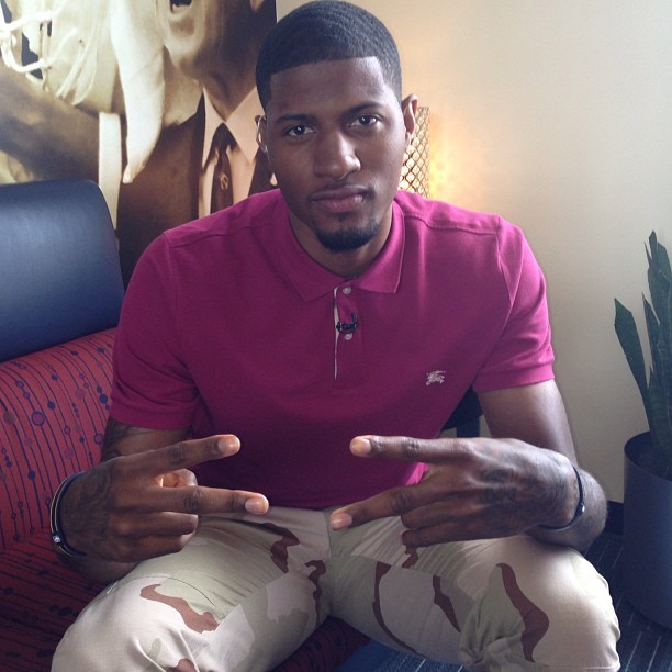 freakdynasty2013:  NBA Baller Paul George Of The Pacers  Like, Re-blog &amp;