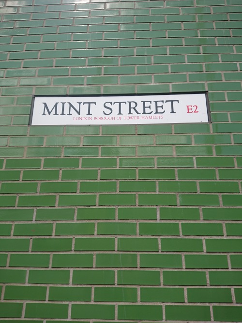 Mint Street. Bethnal Green, Tower Hamlets, London, England