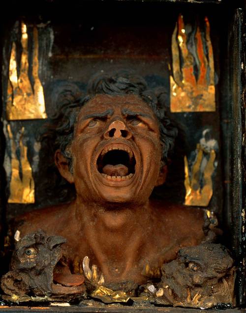 karvelplus: Anonymous from Lombardy - Blessed Soul, Soul in Purgatory and Damned Soul (XVII° century